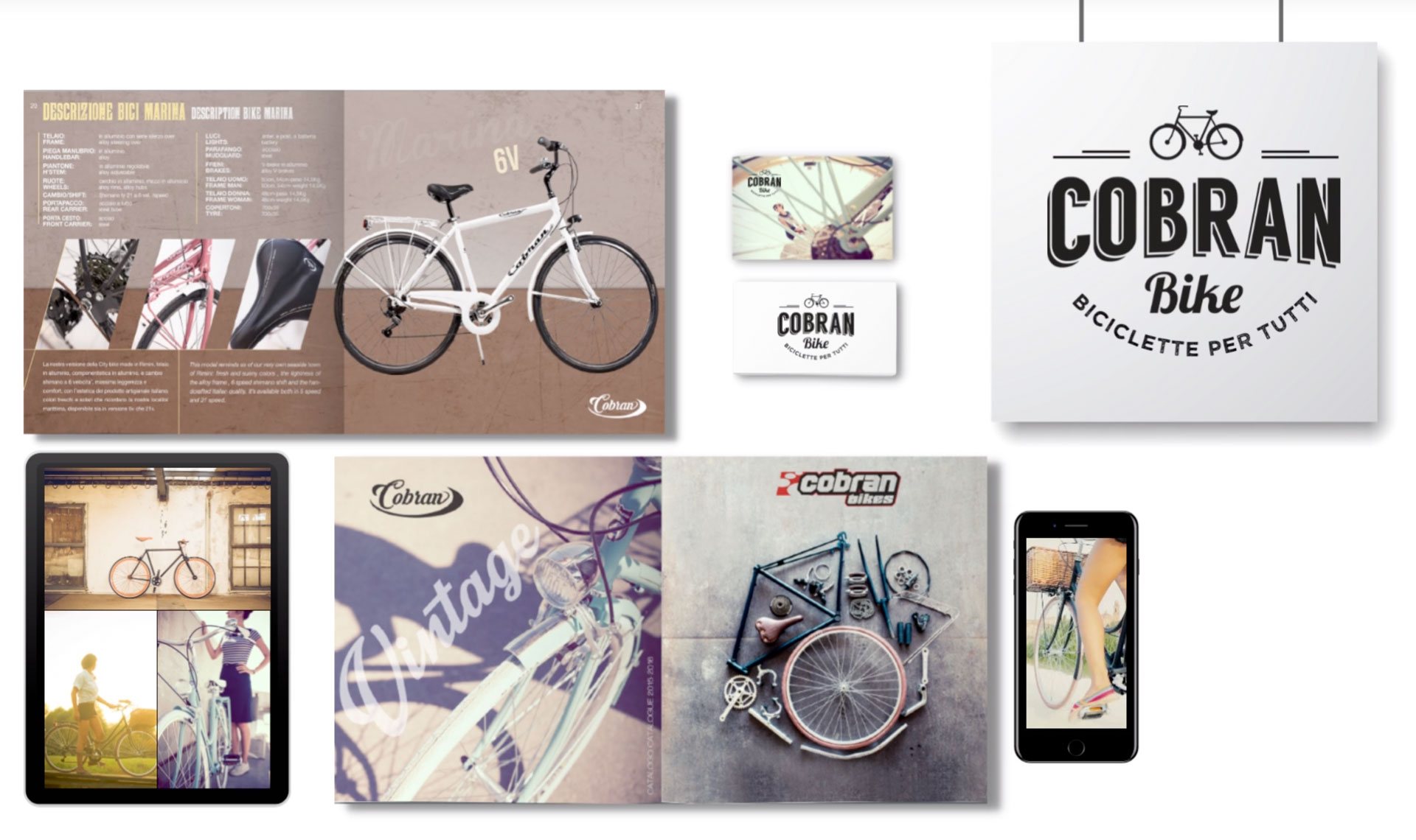 Cobran bike catalogo e materiali